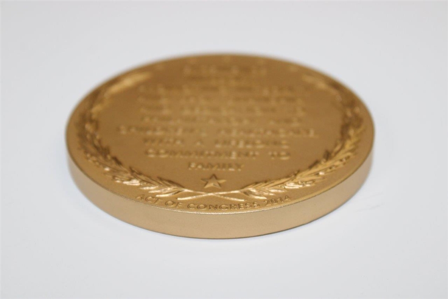 Jack Nicklaus 2014 Act of Congress '120 Proffessional Victories' Medallion
