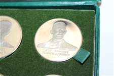 Bobby Jones, Hagen, Ouimet, Nelson, Sarazen & Vardon Commemorative Coin Set in Original Box