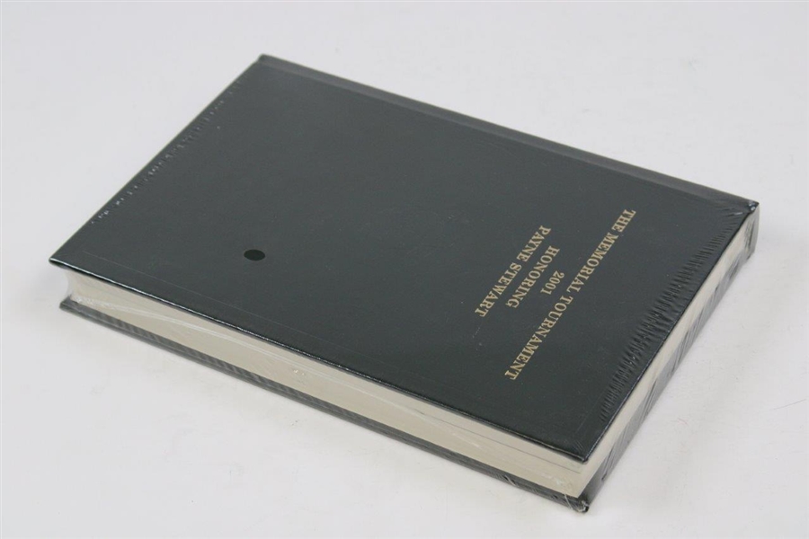 2001 The Memorial Tournament Ltd Ed Book Honoring & Dedicated to Payne Stewart - Unopened #6/225