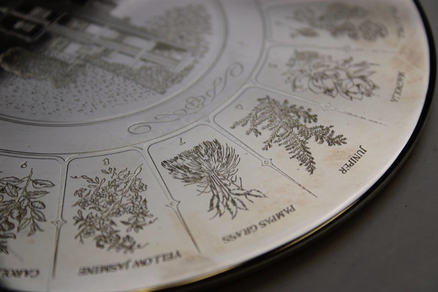 Augusta National Golf Club Sterling Silver Clubhouse Trivet