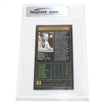 Jack Nicklaus Signed 1997-98 GSV Masters Collection '1963' Jack Nicklaus Card - Beckett Authentic