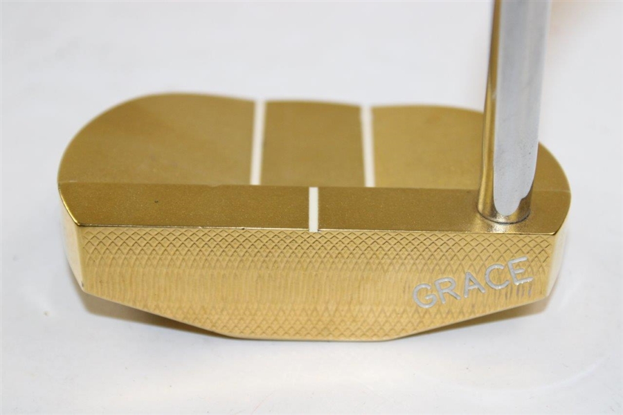 Nick Price 1997 South African PGA Winner Bobby Grace AN-7 Gold Plated Putter