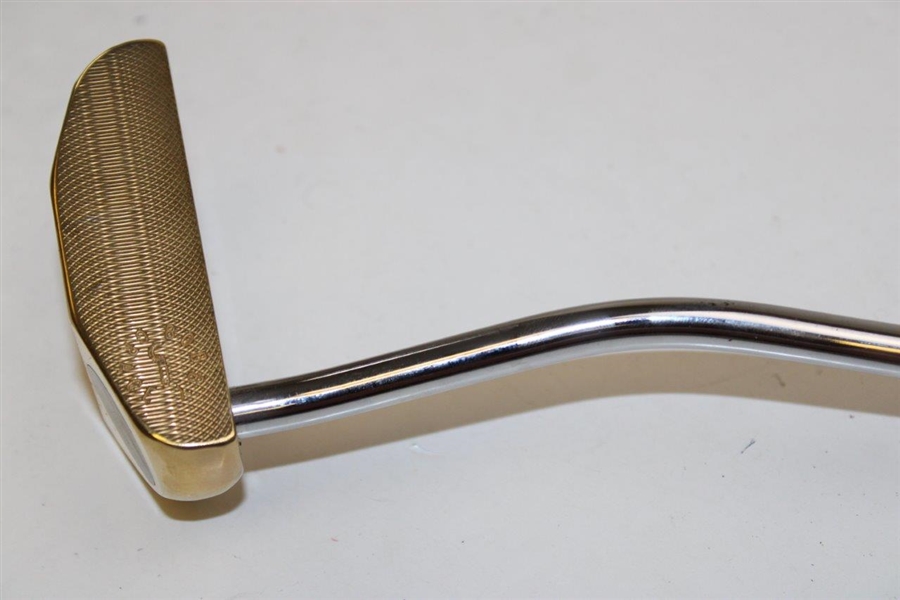 Annika Sorenstam 1995 Hennessy Cup Winner Bobby Grace The Pip-Squeek Gold Plated Putter