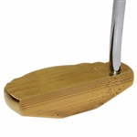 J.C. Sneads 1995 Royal Caribbean Winner Bobby Grace The Fat Lady Swings Gold Plated Putter