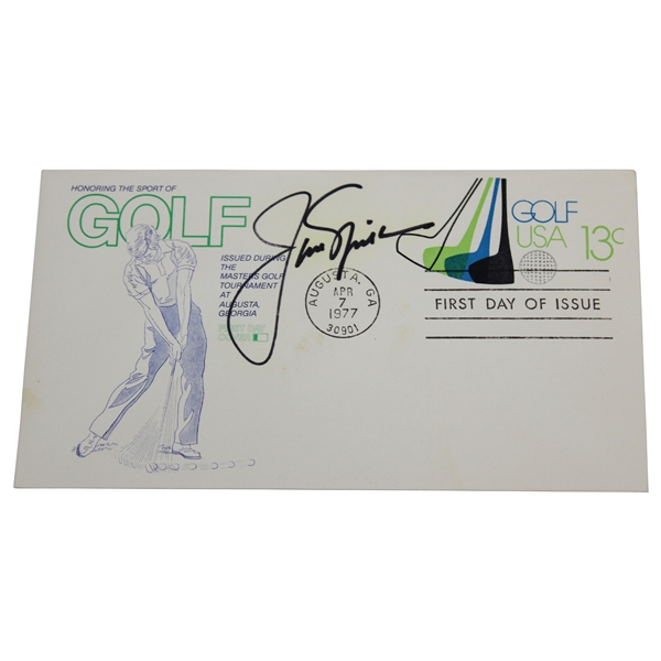 Jack Nicklaus Signed 1977 Honoring The Sport of Golf FDC JSA #AI76736