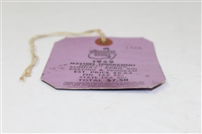1959 Masters Tournament Fourth Round Sunday Ticket #1405