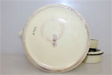 1920's Royal Doulton Golf Themed Teapot with Lid - R. Wayne Perkins Collection