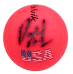 Patrick Reed Signed Pink USA Logo Golf Ball JSA #CC66632