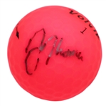 Justin Thomas Signed Pink USA Logo Golf Ball JSA #V16576