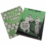1953 "Thats Amore" from The Caddy & 1928 "Follow Thru" Golf Sheet Music