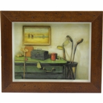Classic 3D Golf Office/Den Framed Presentation Display/Photo