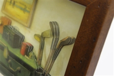 Classic 3D Golf Office/Den Framed Presentation Display/Photo