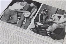 1947 The Saturday Evening Post Nuts to the Golf Tournaments Articles - August 16th