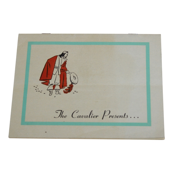 Ed Furgols 1948 The $10,000 Cavalier Specialists Golf Tournament Invitation - April 16th-18th