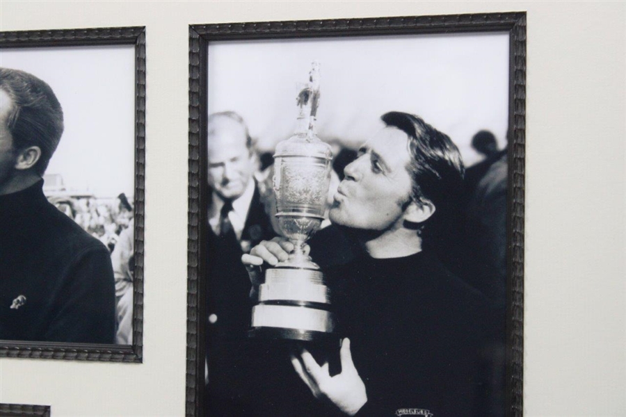 Gary Player 'Only Man to Win the Open Championship in Three Different Decades' Display - Framed