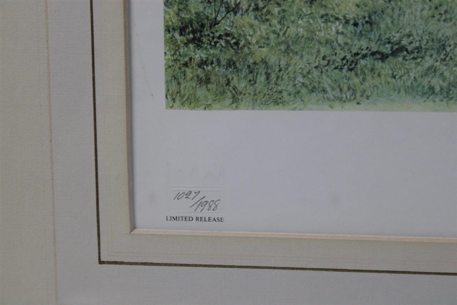 Ltd Ed Royal Lytham & St. Annes Print by Bill Waugh #1027/1988 - Framed