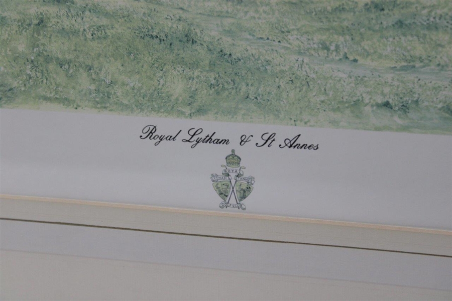 Ltd Ed Royal Lytham & St. Annes Print by Bill Waugh #1027/1988 - Framed