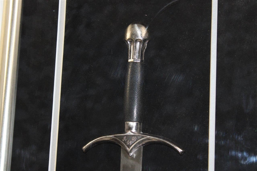 Gary Player 2008 Invitational Sword in Shadowbox - Framed