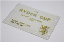 1969 Ryder Cup PGA Information Guide, Team Rosters & Press Welcome With Ryder Cup Pouch