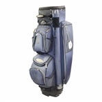 Elevated Base System Blue Golf Bag