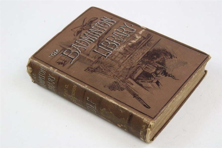 1895 'The Badminton Library of Sports and Pastimes' by Horace G. Hutchinson
