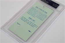 Champion Curtis Strange Signed 1988 US Open at Brookline Ticket PSA #83833827