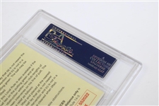 Ian Baker Finch Signed Royal Birkdale Scorecard PSA #83833815