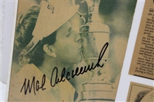 Mark Calcavecchia Signed News Article Wins Open JSA ALOA