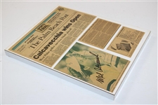 Mark Calcavecchia Signed News Article Wins Open JSA ALOA