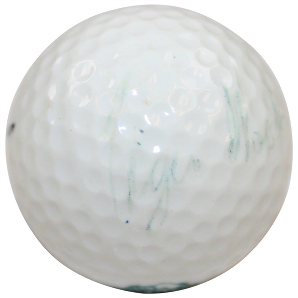 Tiger Woods c.1992 Signed San Antonio Country Club Logo Golf Ball JSA FULL #YY26601