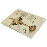 Nelson, Casper & O'Connor Signed 1965 Ryder Cup at Royal Birkdale Program JSA #AI76731
