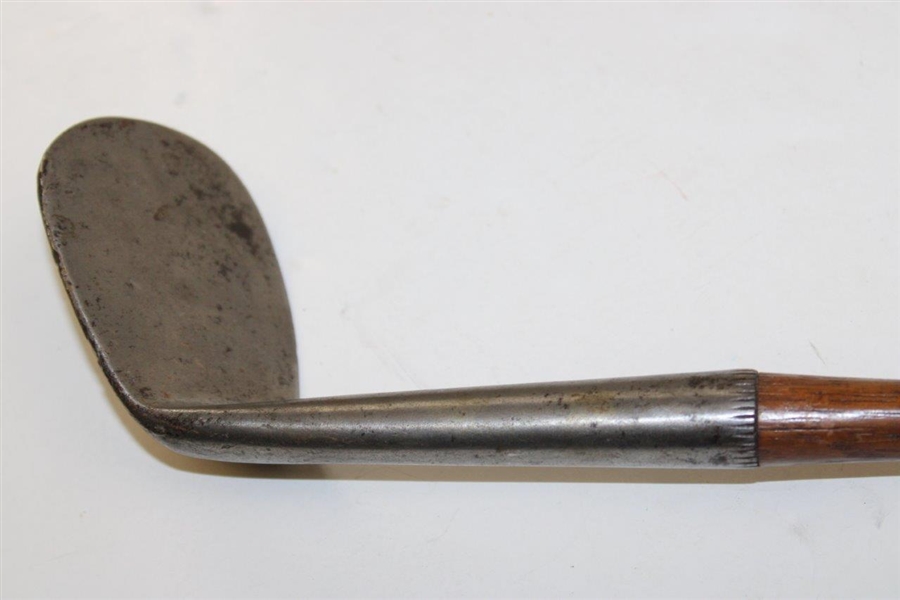 Cann & Taylor Warranted J.H. Taylor Hand Forged Smooth Face Niblick w/Shaft Stamp
