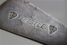 Vintage Thistle Line Face Mashie 