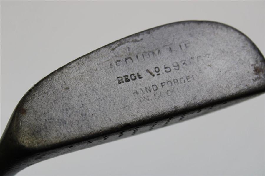 Harry Vardon Bamford Hand Forged Medium Lie Reg No. 593863 Putter