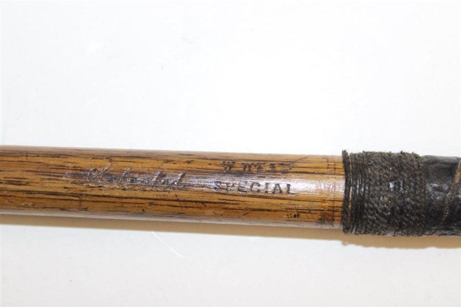 West Special Sussex GC Rustless Zenith L Mashie Niblick with Shaft Stamp