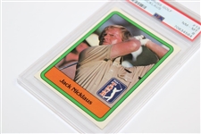 1981 Jack Nicklaus Donruss Golf Card #13 PSA NM-MT 8 #70834564