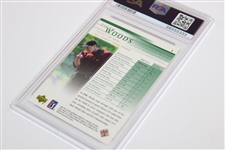 2001 Tiger Woods Upper Deck Golf Card #1 PSA MINT 9 #68555333