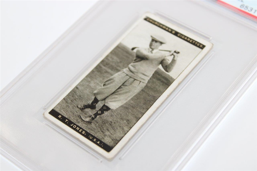 1927 WA & AC Churchman Bobby Jones Famous Golfers Card #28 PSA FR 1.5 #65311895