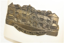 1993 Ryder Cup at The Belfry Porcelain Decanter Handcrafted by Artist Bill Waugh