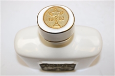 1993 Ryder Cup at The Belfry Porcelain Decanter Handcrafted by Artist Bill Waugh