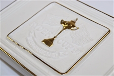 1997 Ryder Cup at Valderrama GC Porcelain Playing Cards Holder by artist Bill Waugh