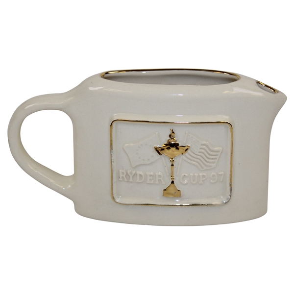 1997 Ryder Cup Valderrama Golf Club Porcelain Pitcher by Artist Bill Waugh