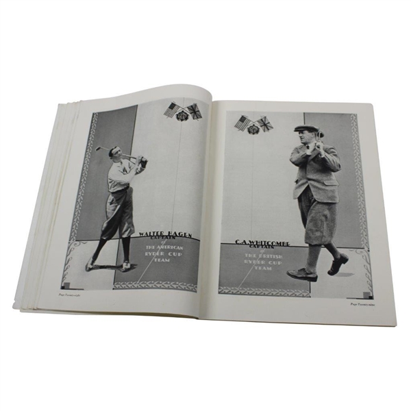 1931 Ryder Cup at Scioto Country Club Official Program - USA 9-3