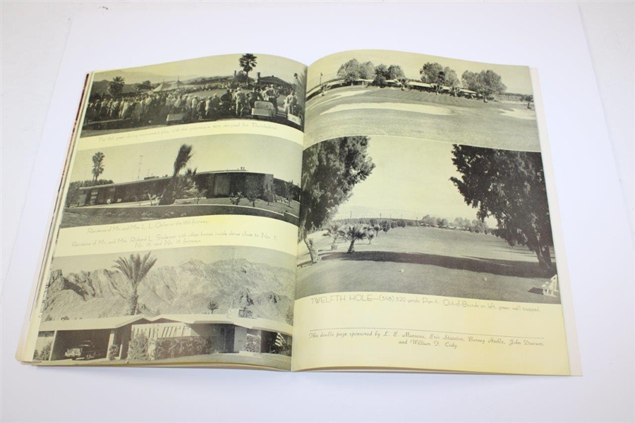 1955 Ryder Cup at Thunderbird Ranch & Country Club official Program - USA 8-4