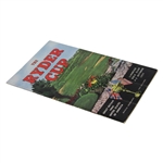 1957 Ryder Cup at Lindrick Country Club official Program - GB 7 1/2-4 1/2
