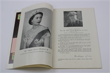 1957 Ryder Cup at Lindrick Country Club official Program - GB 7 1/2-4 1/2