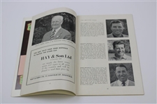 1957 Ryder Cup at Lindrick Country Club official Program - GB 7 1/2-4 1/2