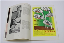 1957 Ryder Cup at Lindrick Country Club official Program - GB 7 1/2-4 1/2