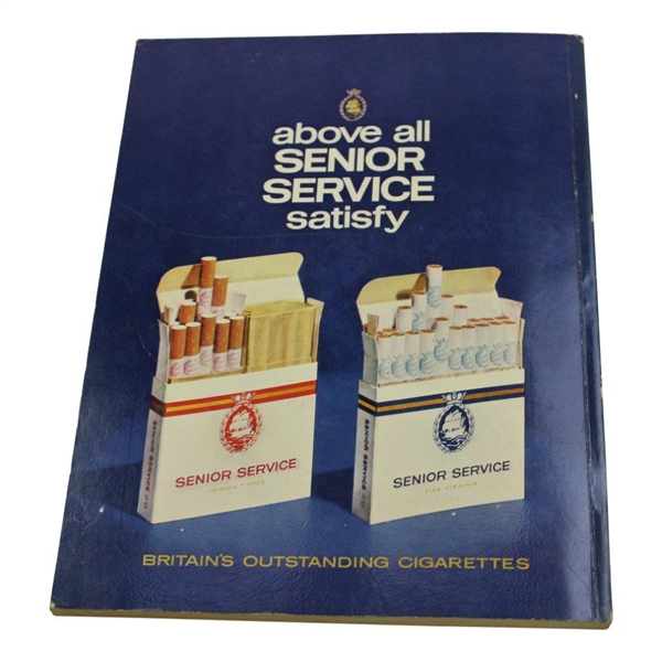 1965 Ryder Cup at Royal Birkdale Golf Club official Program - USA 19 1/2-12 1/2