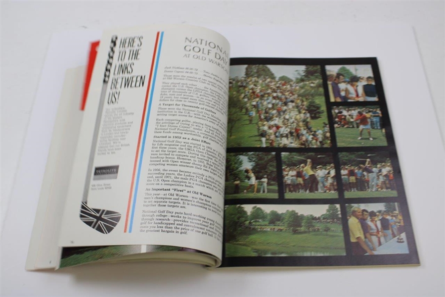 1971 Ryder Cup at Old Warson Country Club official Program - USA 18 1/2-13 1/2